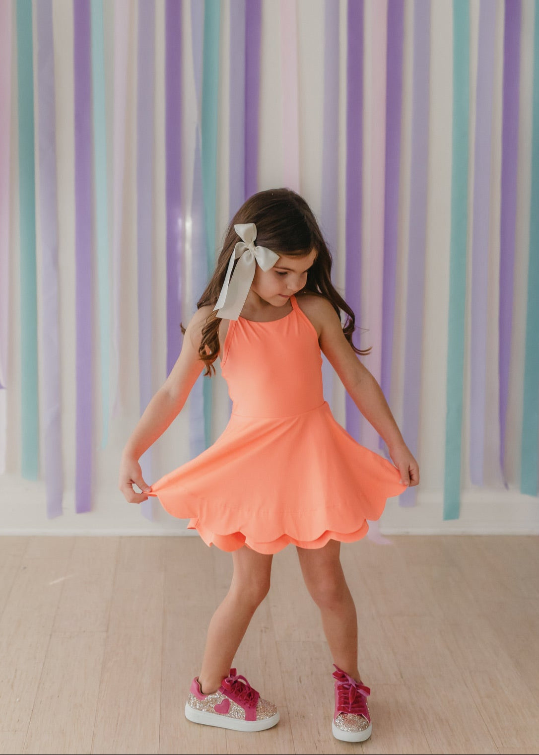 Scallop Athleisure Dress – Love and Grow Clothing Co Scallop Athleisure Dress – Love and Grow Clothing Co