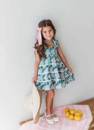 Hawaiian Smocked Dress