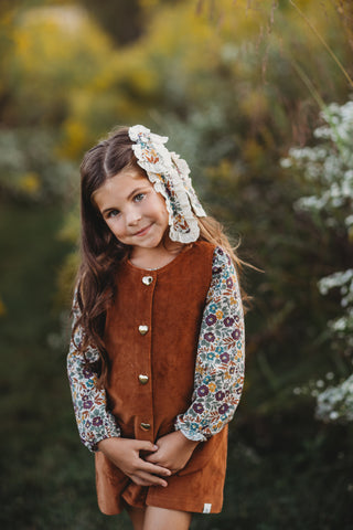 Corduroy Jumper ~ Caramel