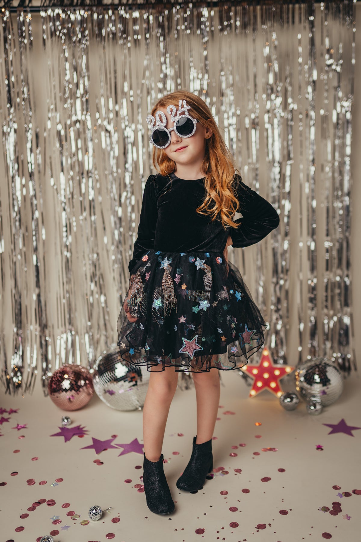 Stardust Dress and Bloomer Set