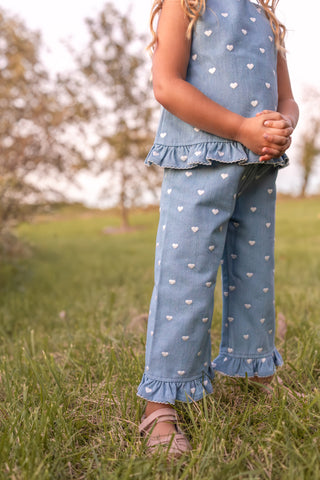 Candyland Denim Dolly Pants