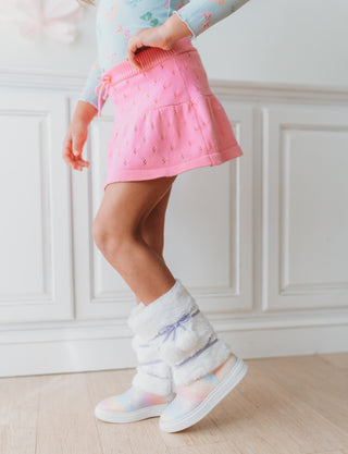 Rainbow Frost Snow Boots