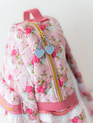 Floral Finery Raincoat & Quilted Backpack Bundle – *PREORDER*