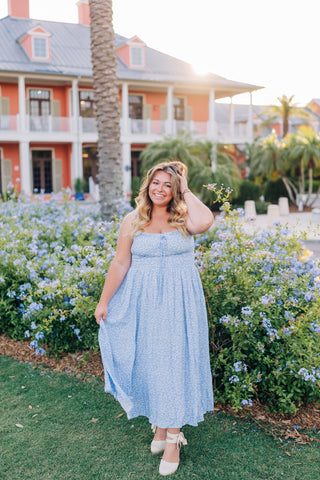 Women's Denim Daisies Dress