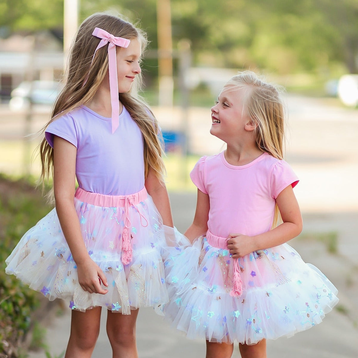 Pink Sparkle Skort