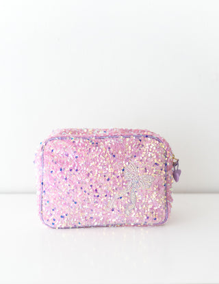 *PREORDER* Bow Sequin Toiletry Bag