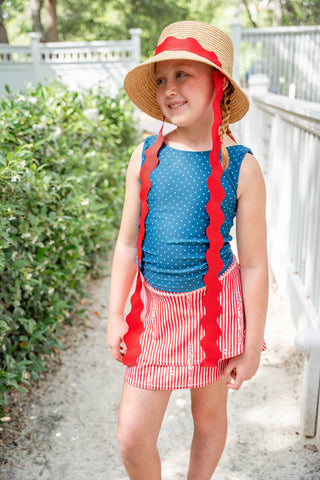 Poppy Skort ~ Stars and Stripes