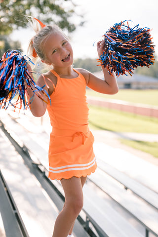 Gameday Scallop Athletic Set ~ Orange