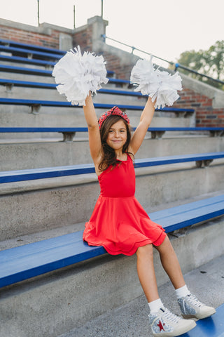 GameDay Scallop Athleisure Dress