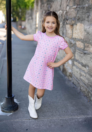Pink Candyland T-shirt Dress