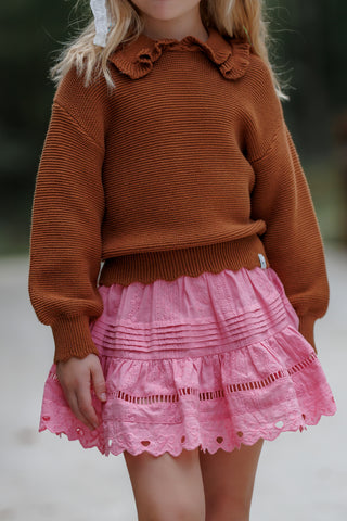 Simply Sweet Skort ~ Prairie Pink