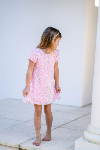 Disco Dazzle T-shirt Dress