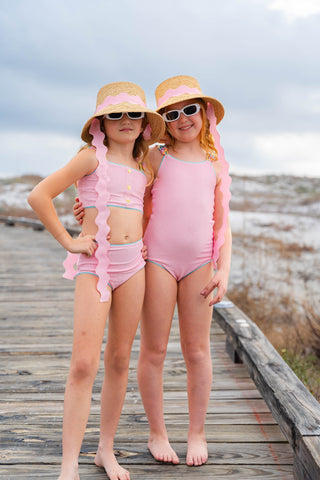 Sweetheart Splash High Waisted Bikini