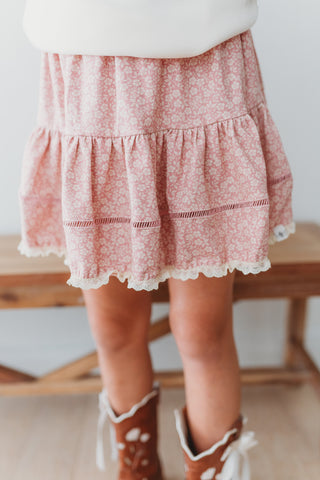 Blushing Briar Skort