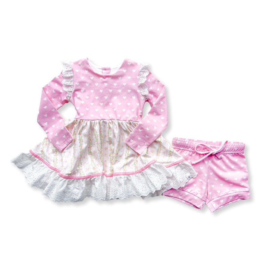 Love Blooms Dress and Bloomer Set