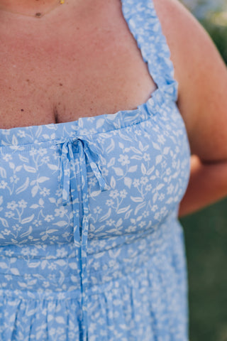 Women's Denim Daisies Dress