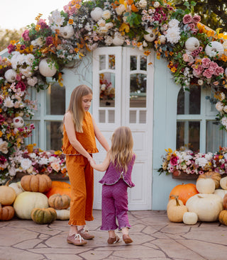 Dolly Pants Set ~ Orchid