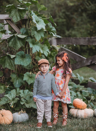 Sage Striped Pullover