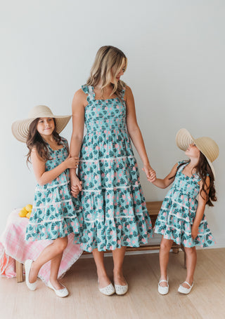 Women's Hawaiian Smocked Dress