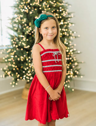 *PREORDER* Ruby Velvet Dress