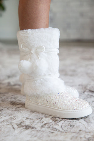 Snowy Stardust Snow Boots