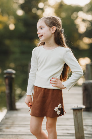 Brown Sugar Sweater Skort