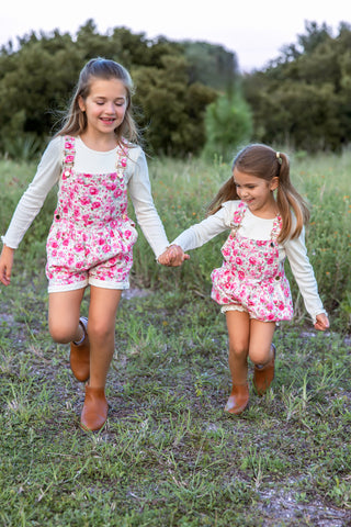 Prairie Rose Bloomer Overalls