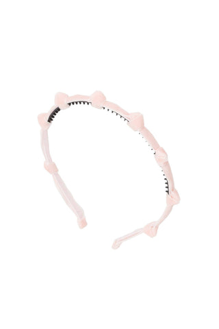 Rosebud Headband - Pale Pink