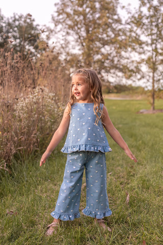 Candyland Denim Dolly Pants
