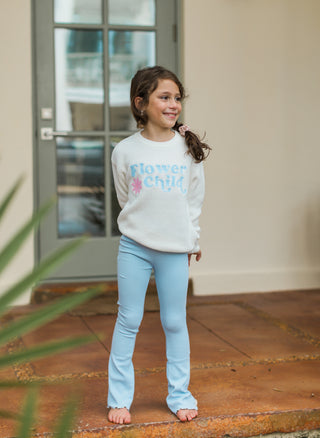 Flared Legging Bundle ~ Blue Haze and Brown Sugar