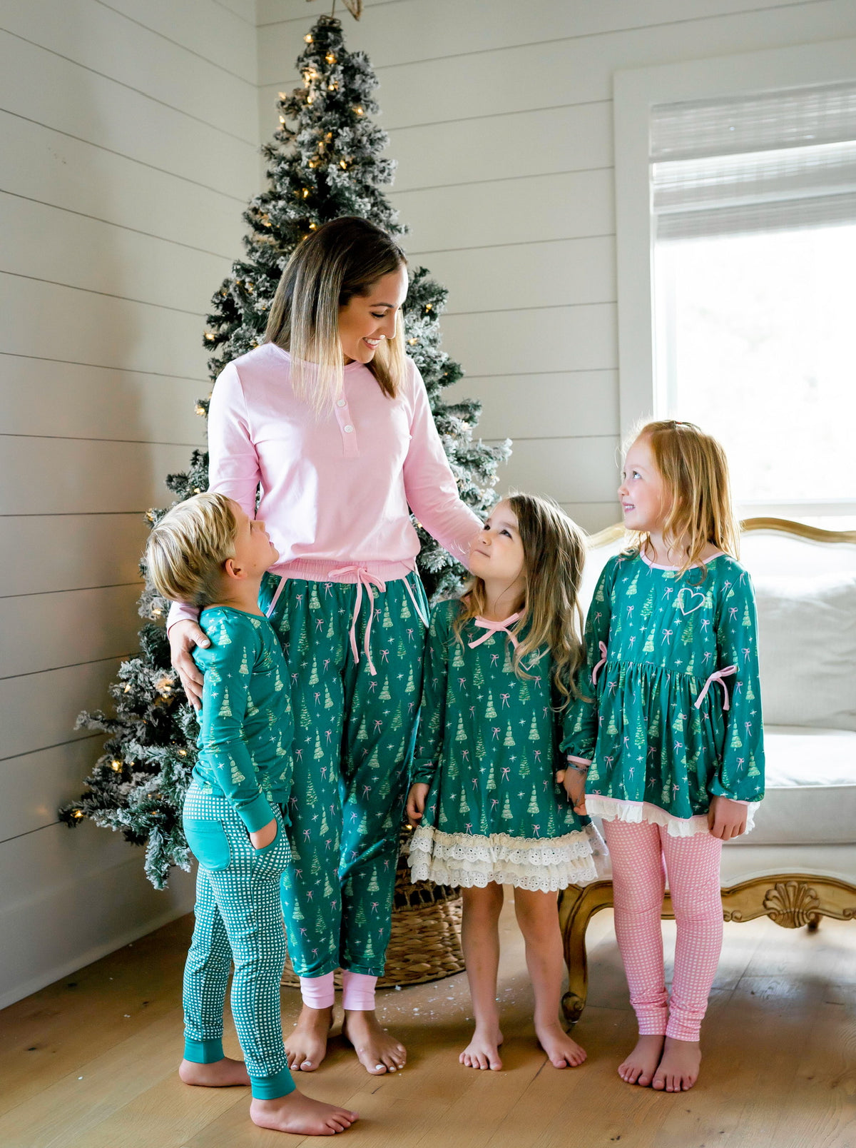 *PREORDER* Trim the Tree Gown and Bloomer Set