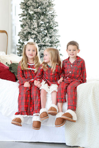 *PREORDER* Holiday Heirloom Plaid Button Down Comfort Set