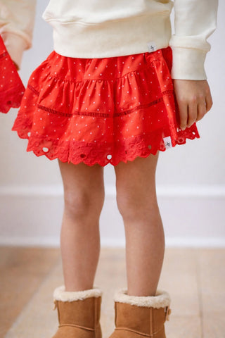 Simply Sweet Skort ~ Cherry Dot