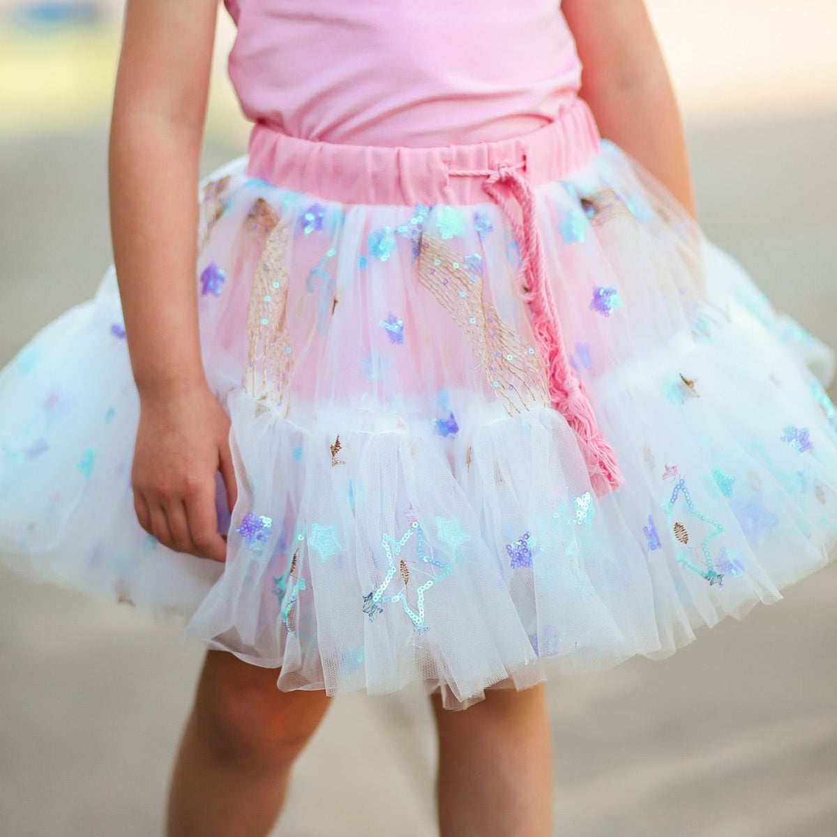 Pink Sparkle Skort