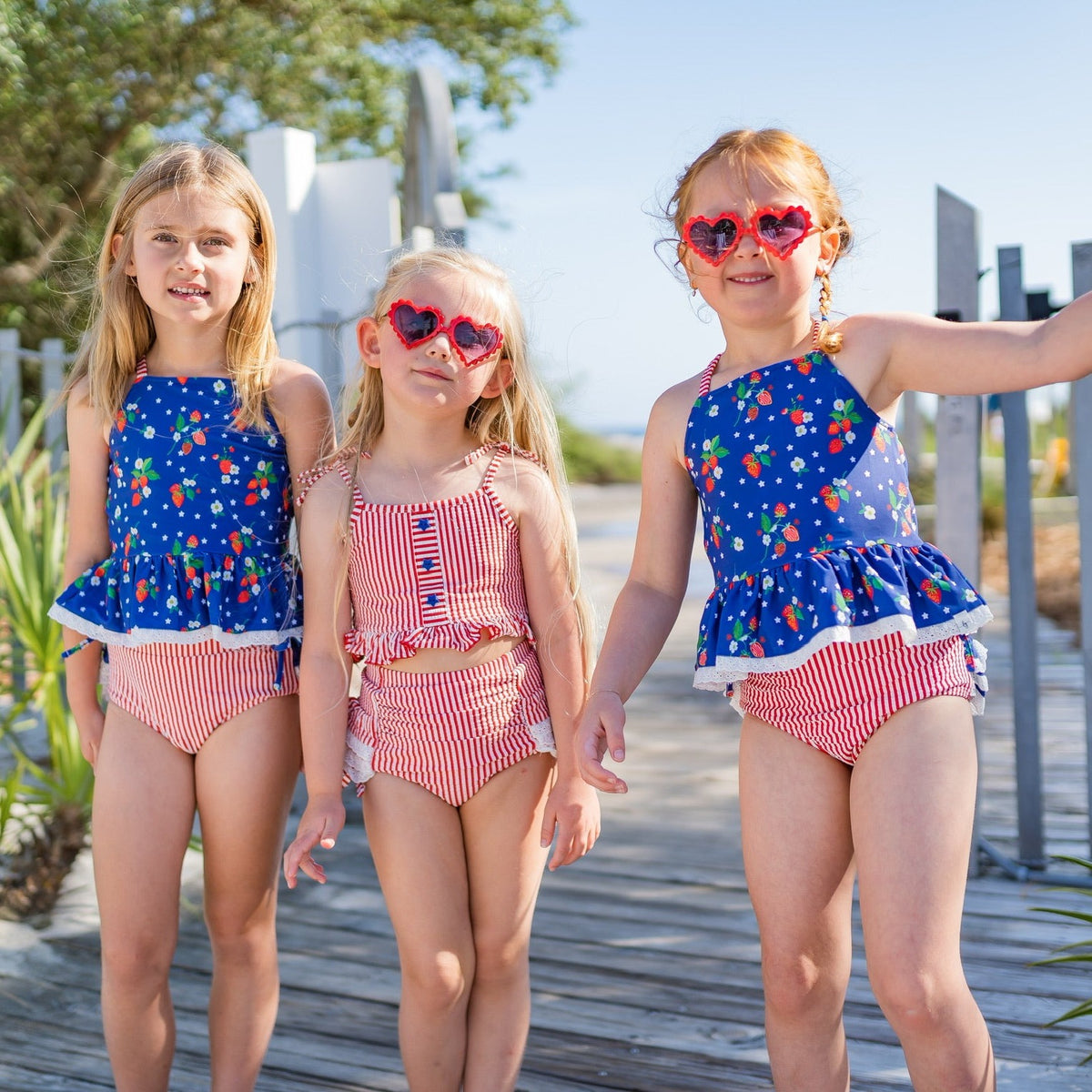 Strawberry Stars Tankini