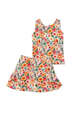 Orange Crush Athletic Set (runs small, size up)