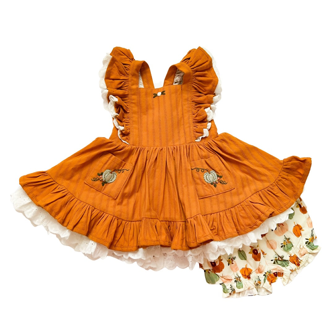 Pretty as a Pumpkin Pinafore