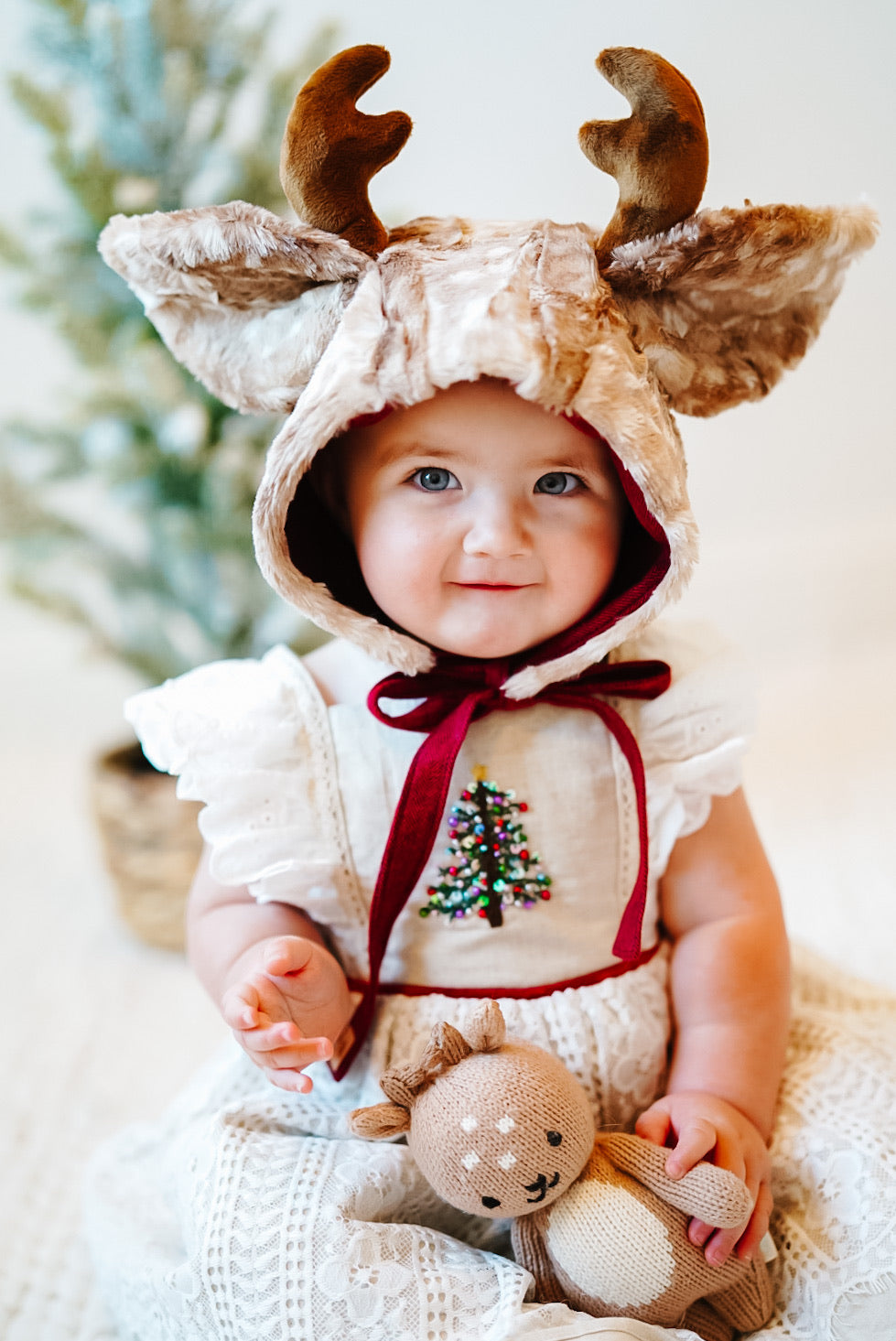 *PREORDER* Vintage Tree Dress and Bloomer Set