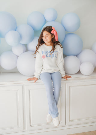 Flared Legging Bundle ~ Blue Haze and Brown Sugar