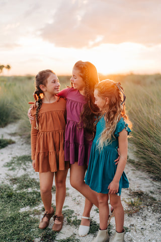 Long Sleeved Basic Set ~ Caramel