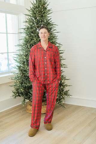 *PREORDER* Holiday Heirloom Plaid Button Down Comfort Set