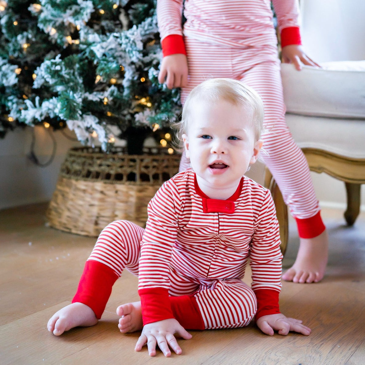 Classic Candy Cane Stripe Layette