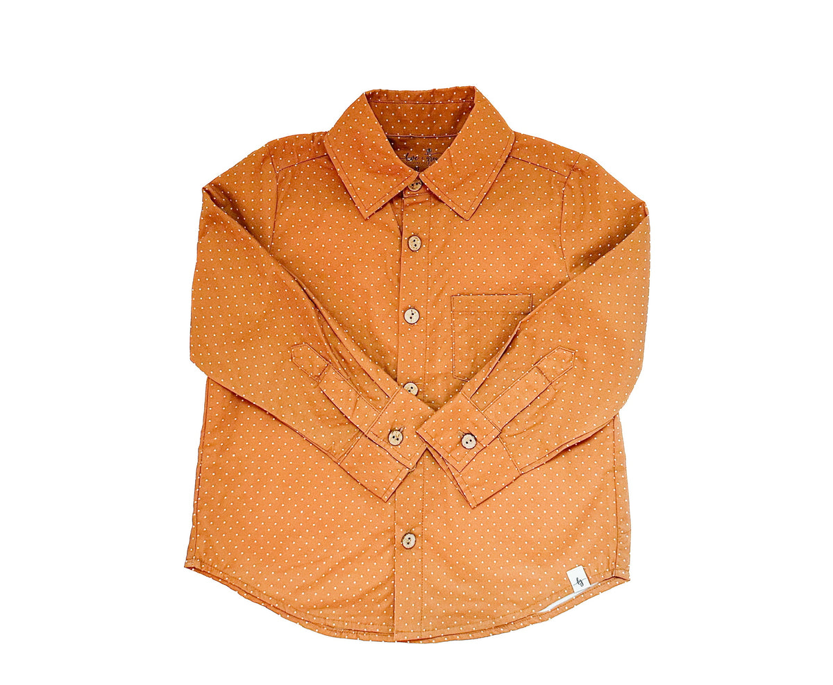 Golden Dot Button-up Shirt