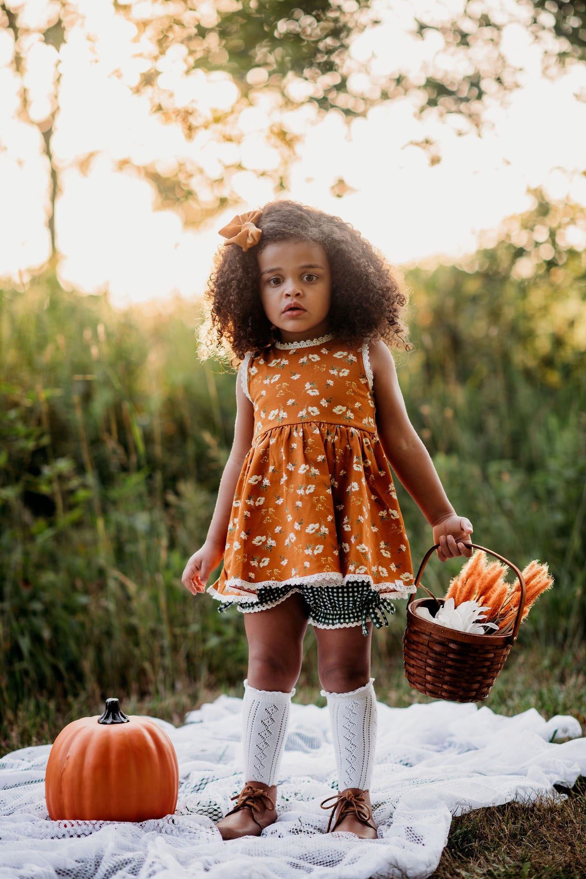 Pumpkin Spice Tunic Set