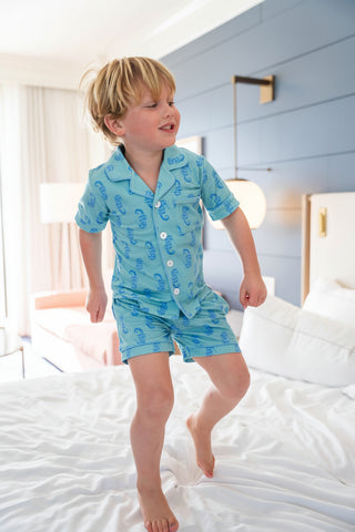 Seahorse Splash Comfort Set ~ Blue