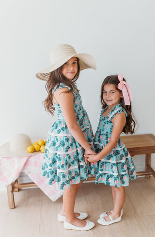 Hawaiian Smocked Dress