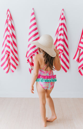 Pink Palm Paradise Everly One Piece