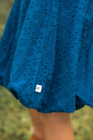 Blue Spruce Bubble Dress