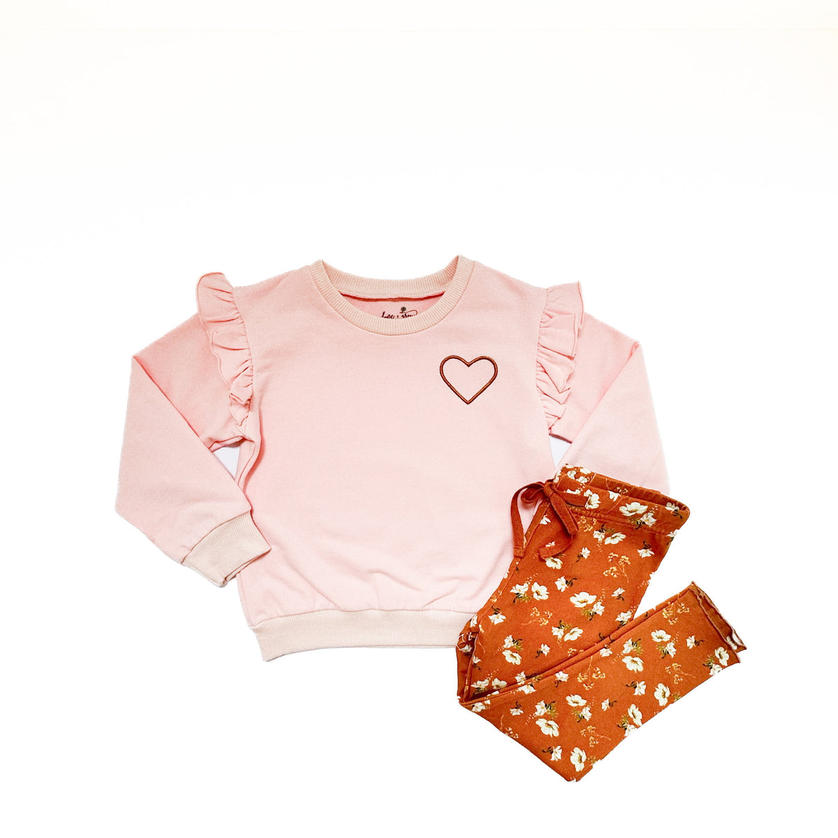 Pumpkin Spice Sweatshirt Set