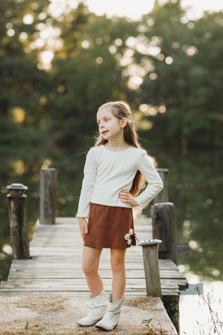Brown Sugar Sweater Skort